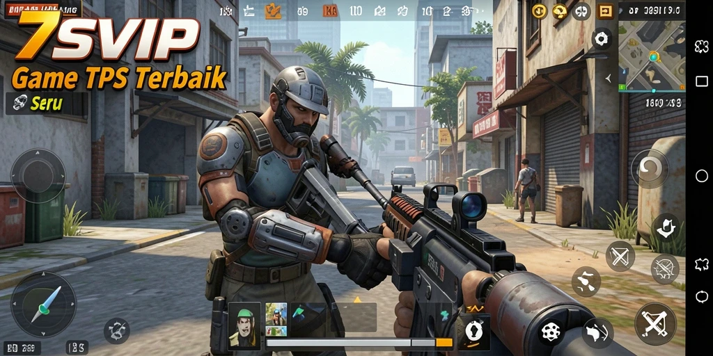 Screenshot gameplay menyoroti aksi seru di TPS.