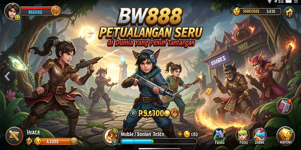 Tampilan menarik dari gameplay BW888 yang menggambarkan petualangan seru.