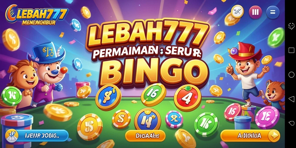 Tampilan gameplay <strong>LEBAH777</strong> yang menarik saat bermain Bingo.