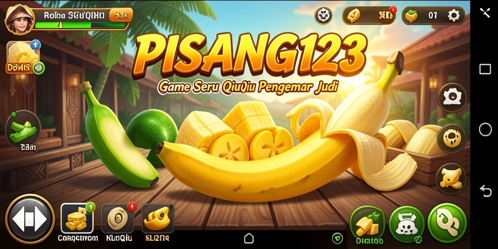 Tampilan menarik dari PISANG123 saat bermain QiuQiu.