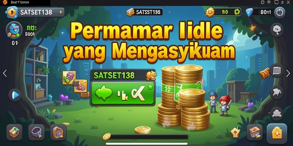 Tampilan gameplay <strong>SATSET138</strong> yang menarik dan penuh warna.